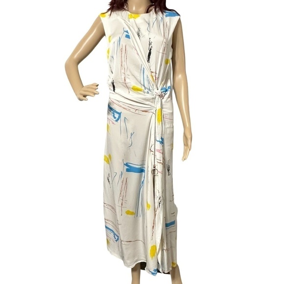 Cedric Charlie’s Fantasy print dress size 10 - Picture 6 of 11